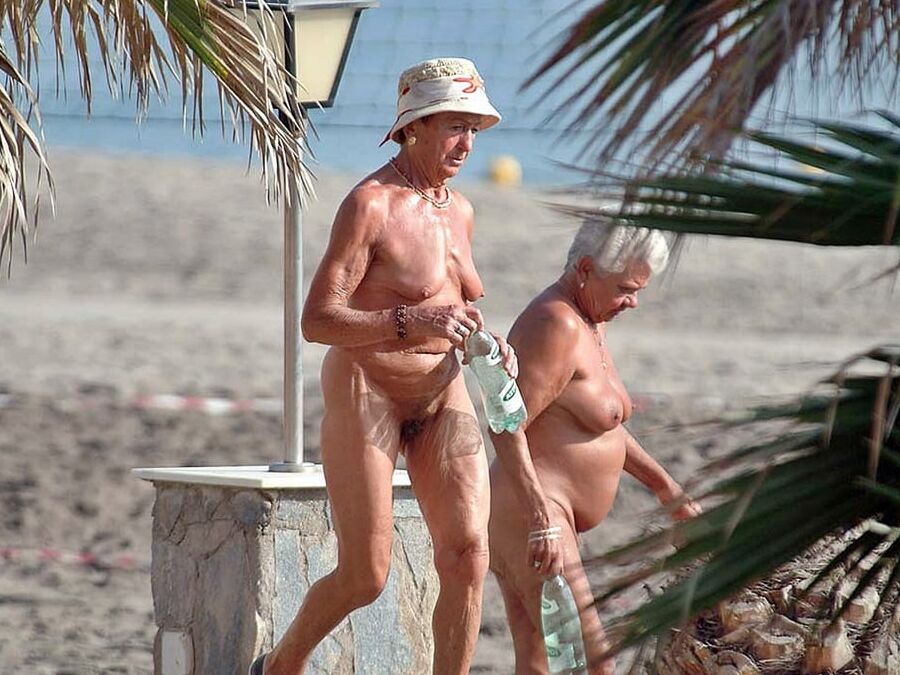 Stunning nudist grannies