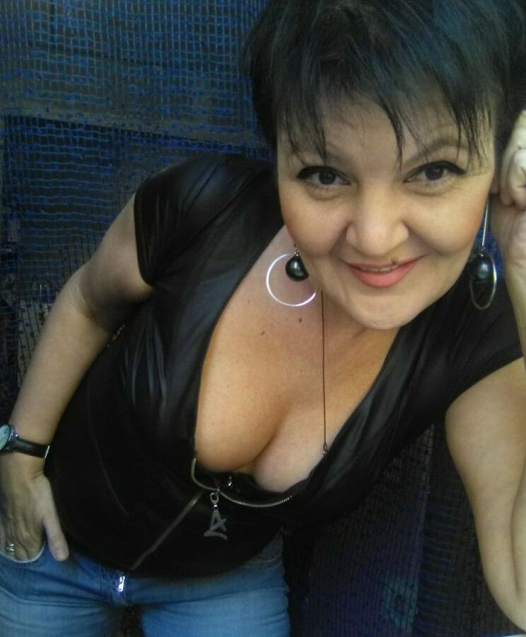 Russian skinny Mature woman.