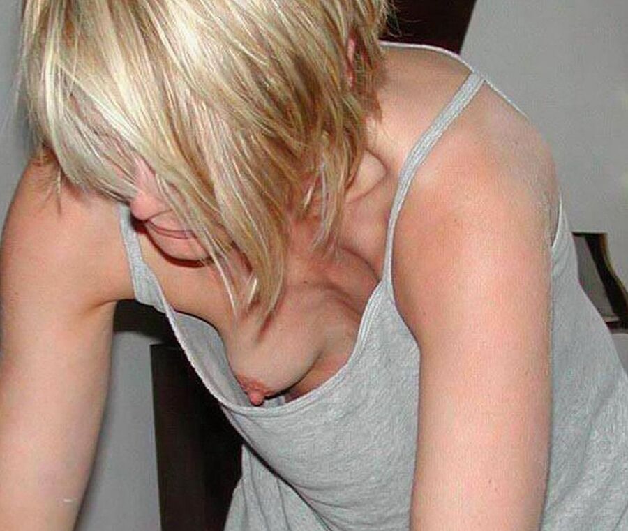 PEEK, DOWN BLOUSE AND UPSKIRT