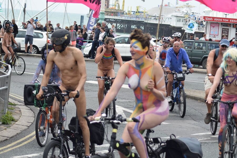 Random WNBR Ladies Vol. (world naked bike ride)
