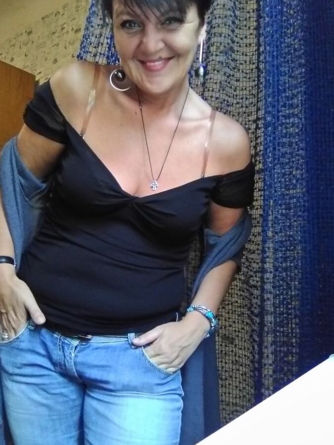 Russian skinny Mature woman.