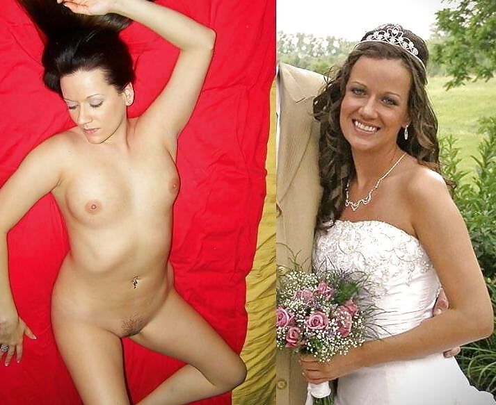 Brides - dressed undressed