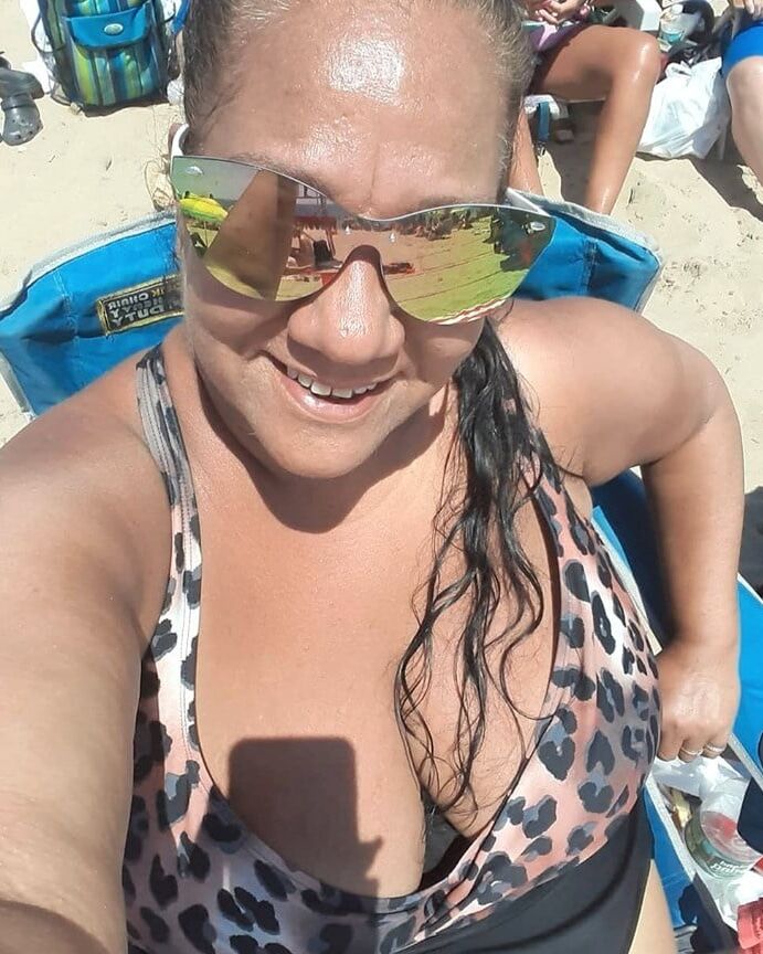 Granny face for cum splattered
