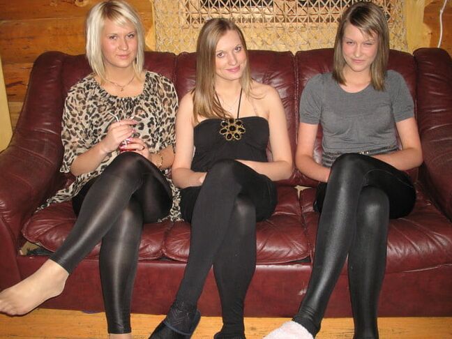used Heels HUT seamed Nylons fetish public