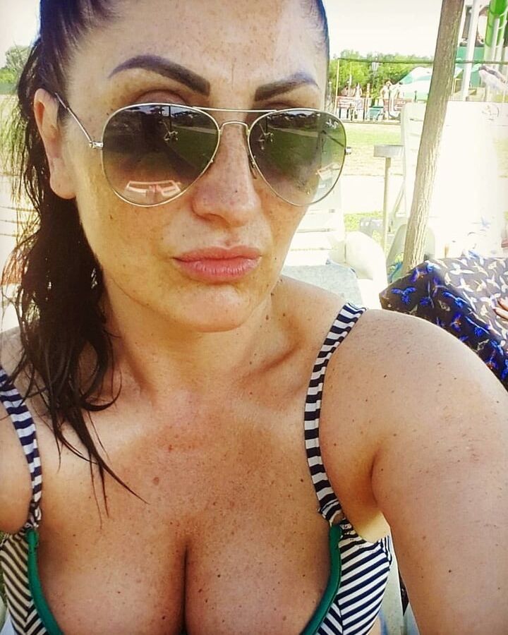 Serbian chuby whore milf big natural tits Gordana Colic