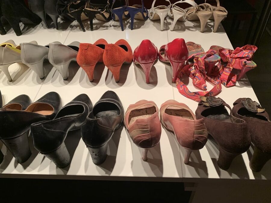High Heels collection of my wife