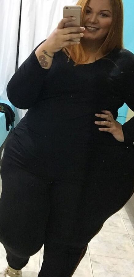 Sexy cute latin ssbbw mega hip pear Cavalli
