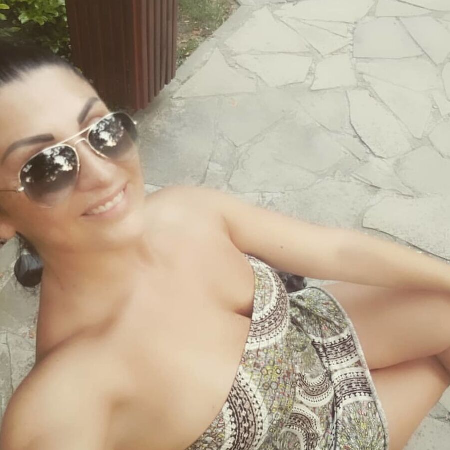 Serbian chuby whore milf big natural tits Gordana Colic