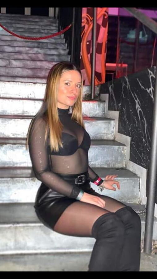 Slut friends pantyhose top