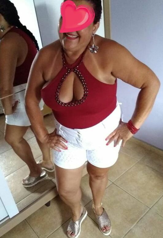 My MIL yo at the beach on holiday