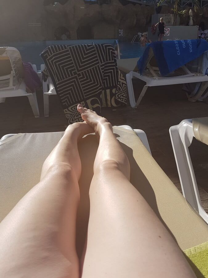 My wife&;s sexy legs and feet
