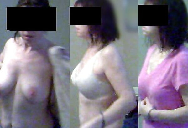 Mature wife dressed and undressed