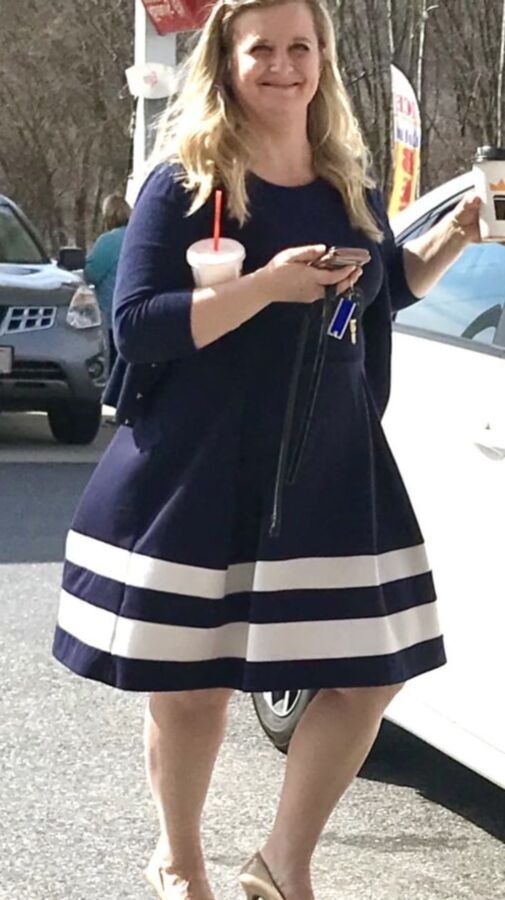 Thick legs beautiful plus size blonde