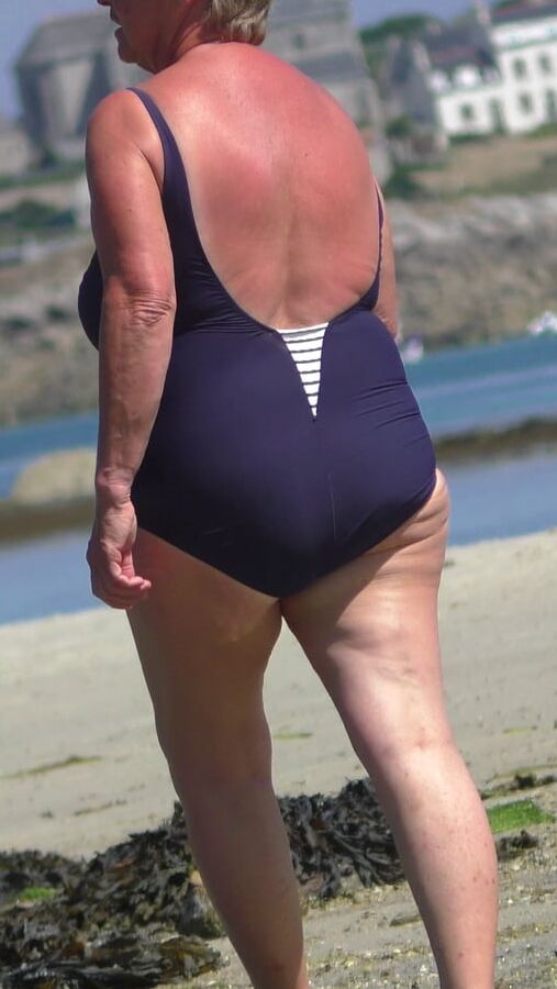 sexy blond granny