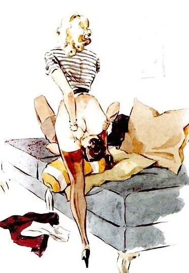 assorted sex drawings without a theme
