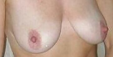 Wife&;s breast