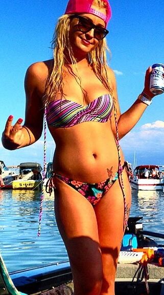 Sexy Rexy Takes On Bikinis &amp; Thongs