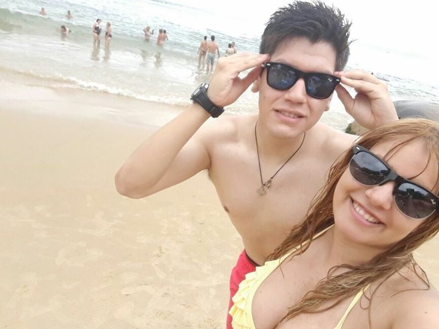 (ARG): Florencia&;s big tits in summer!