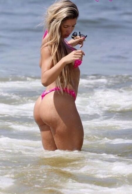 ass bikini (white blonde)