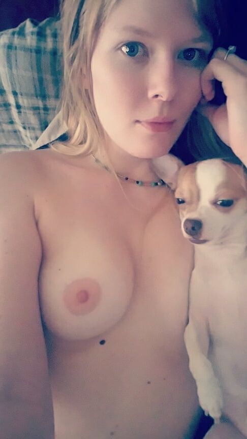 Classy girl with her man