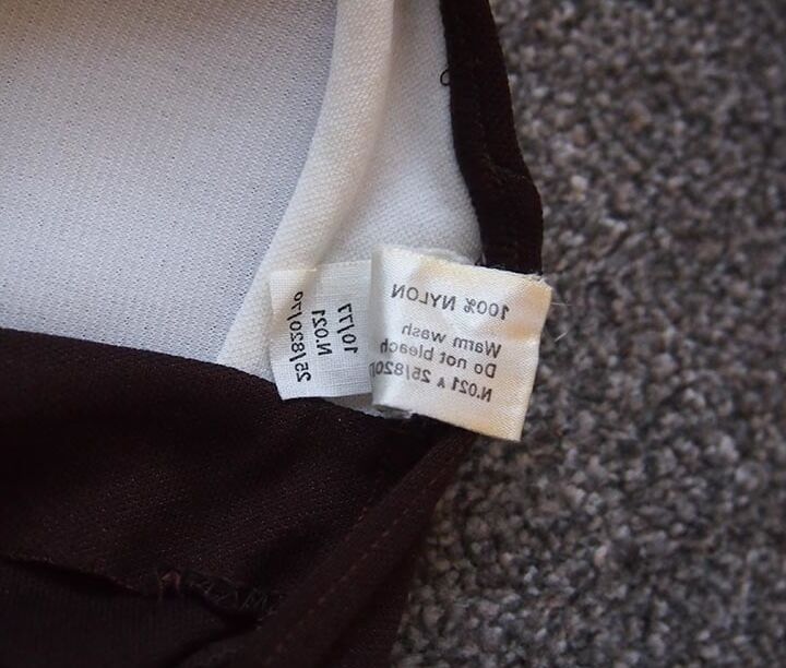 keynote brown fitted swimsuit