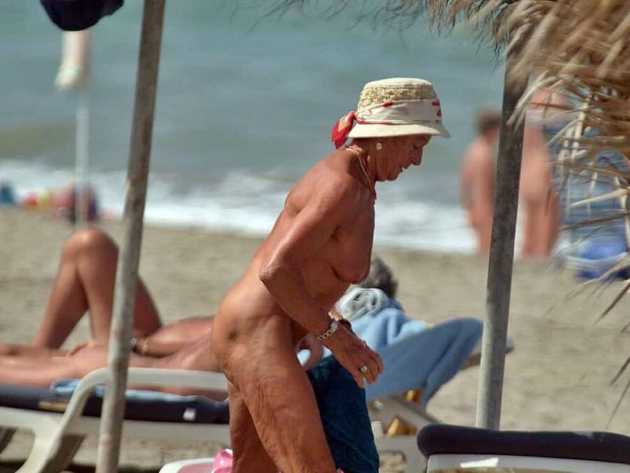Stunning nudist grannies