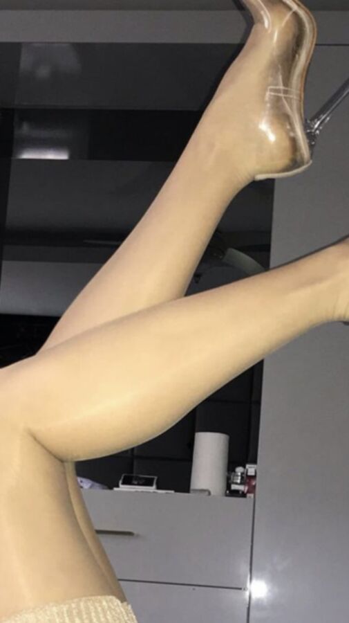 My fabulous new hold ups and heels