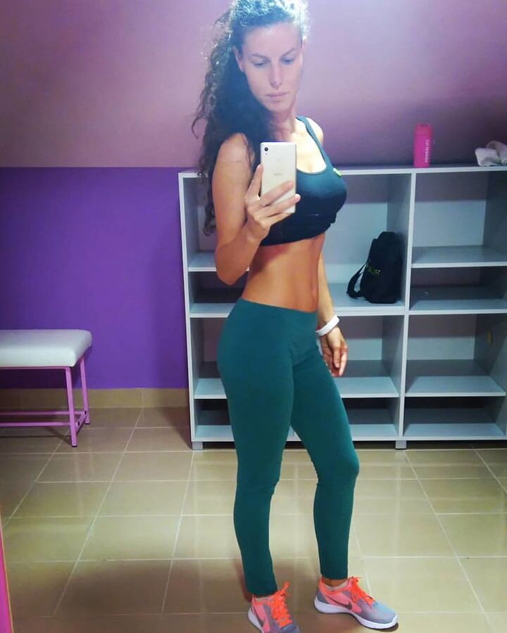 Serbian hot skinny whore fitnes mom Dunja M.