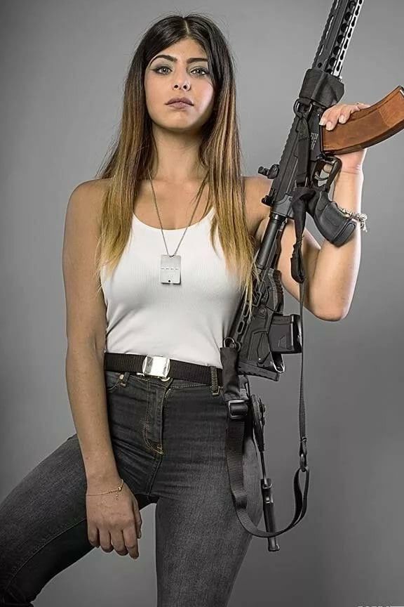 Ladies with Guns (clothed)