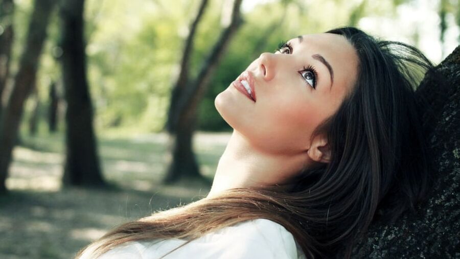 look up, stay in front with your head up