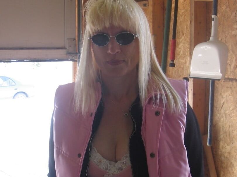 beautiful blond woman