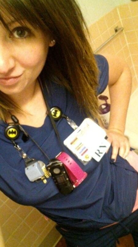 REAL NURSES AT WORK - SEXY SELFIES