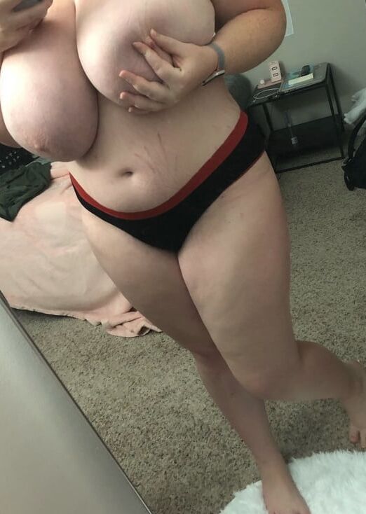 Young Giant Tits BBW Girlfriend