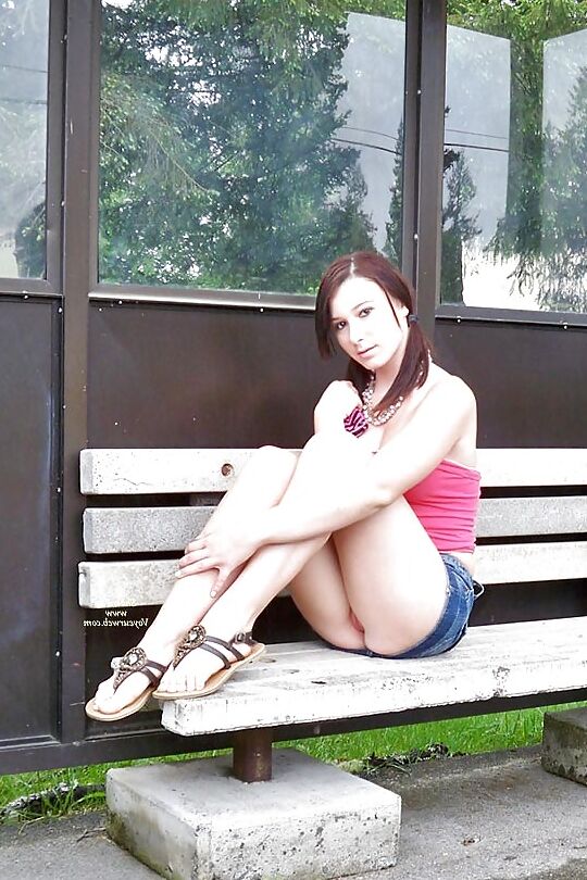 Sexy young brunette