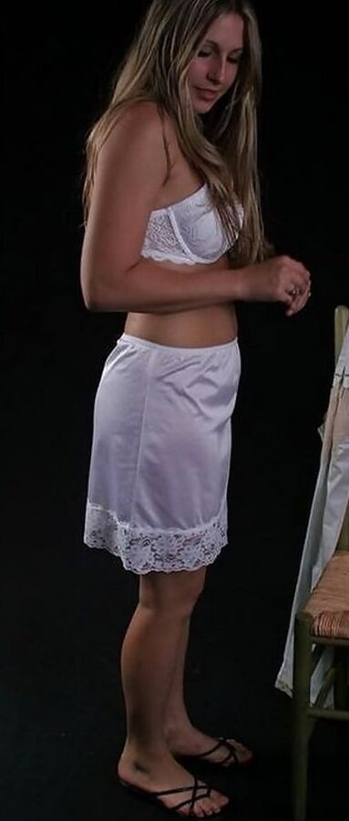 Silky Lacy Panties Fullslips Half Slips Stockings &amp; Garters