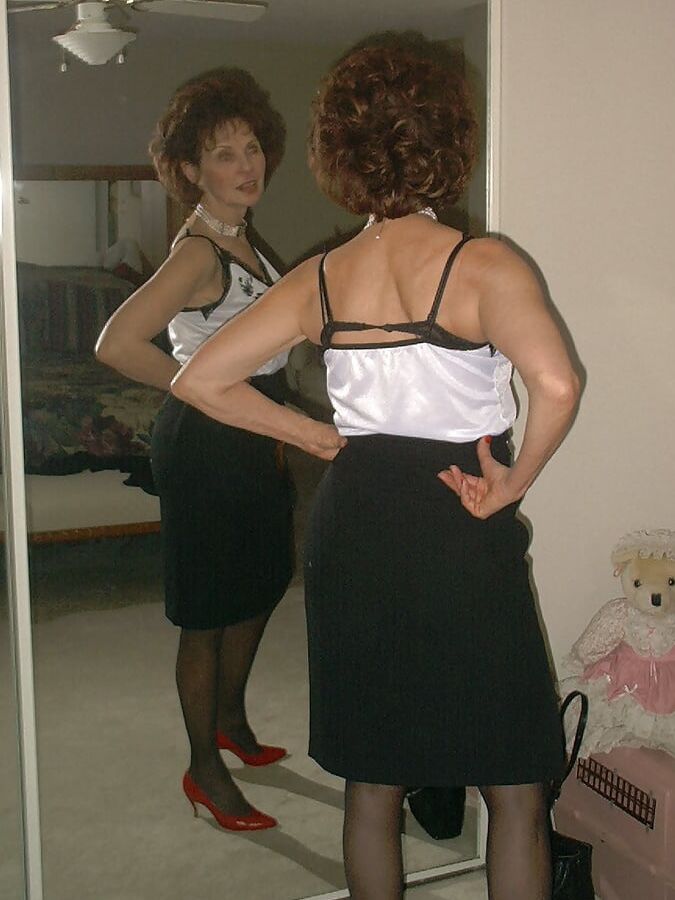 Elegant granny Aunt whore