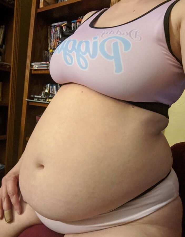 BBW Sexy Fat Belly Girls