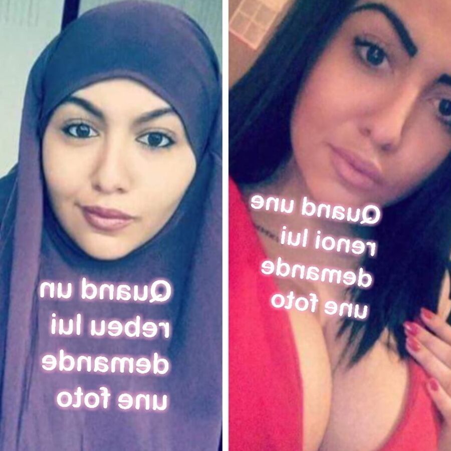 Horny hijabi faces during Ramadan while fasting