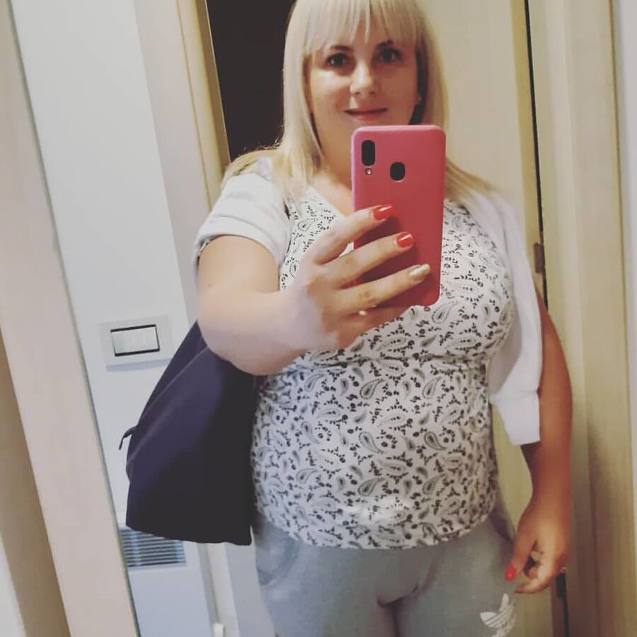 Serbian slut blonde milf big natural tits Goca Paunov