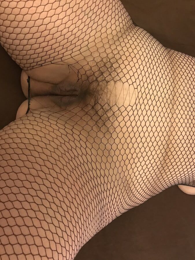 Wife in fishnet