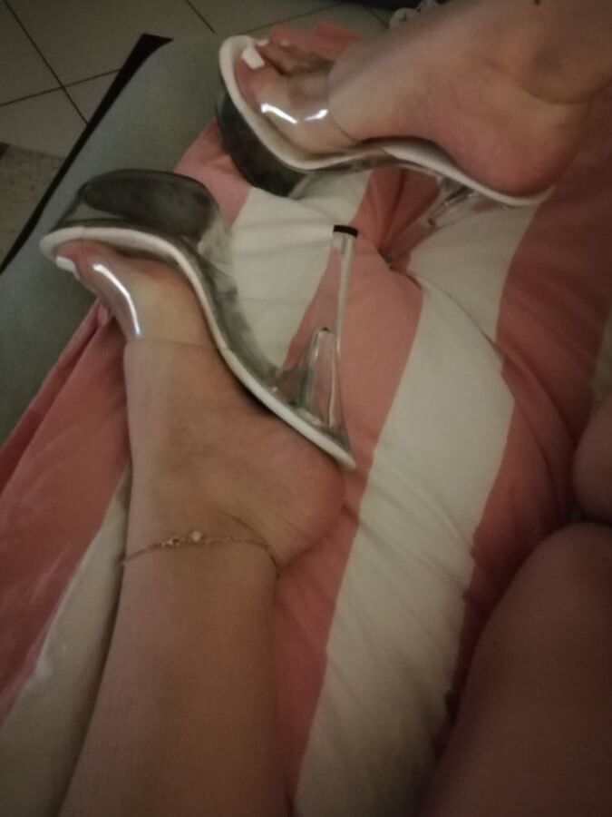 Heels and pussy