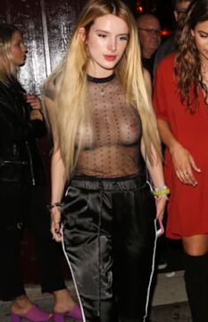 See through no bra