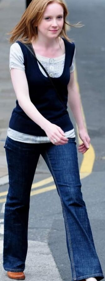 Julia Haworth Corrie Coddess in jeans and misc