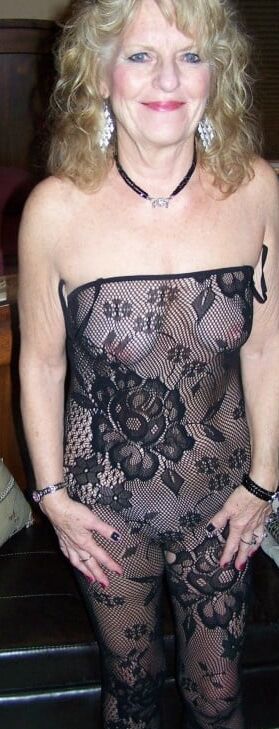 Caryl In Black Lingerie
