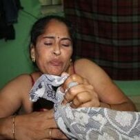 Reshma AUnty With BF
