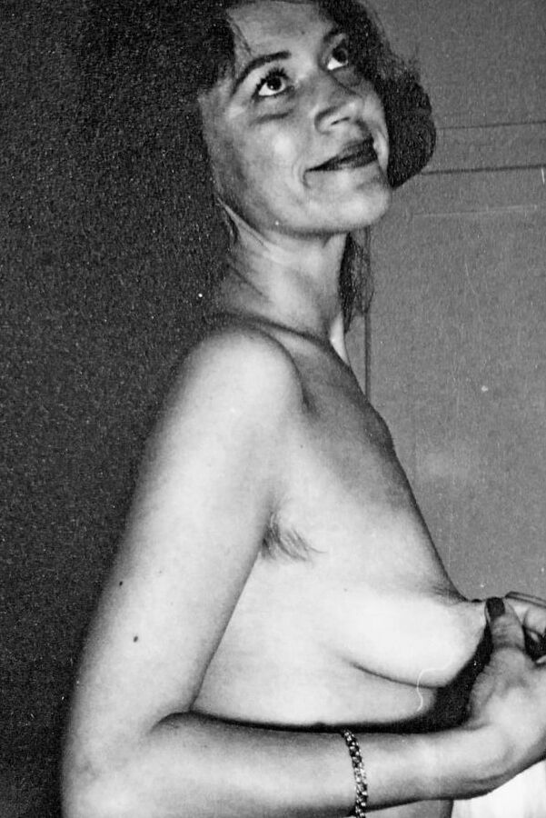 Nude woman hairy body