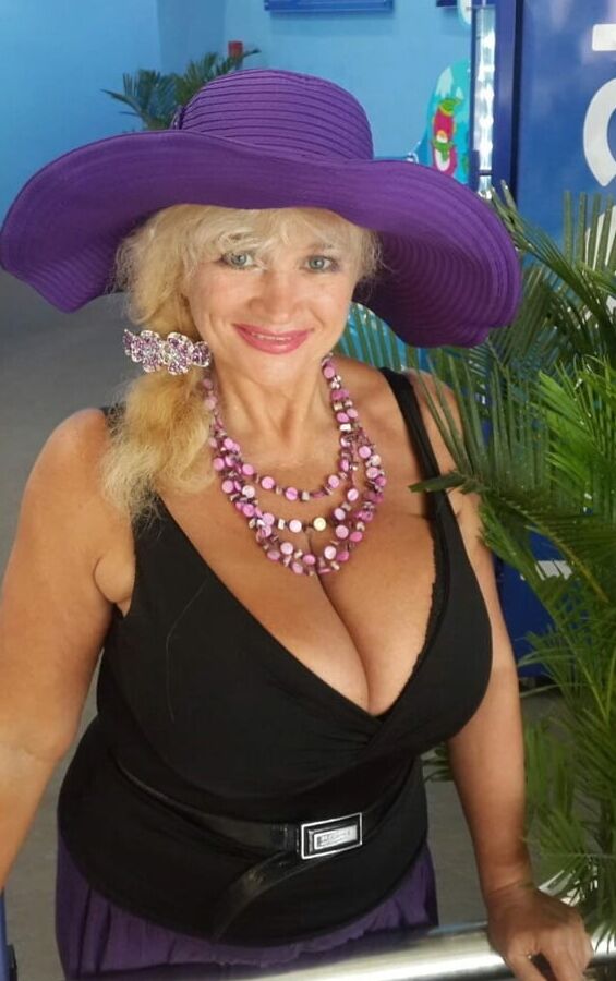 Clothed Granny - Big Boobs