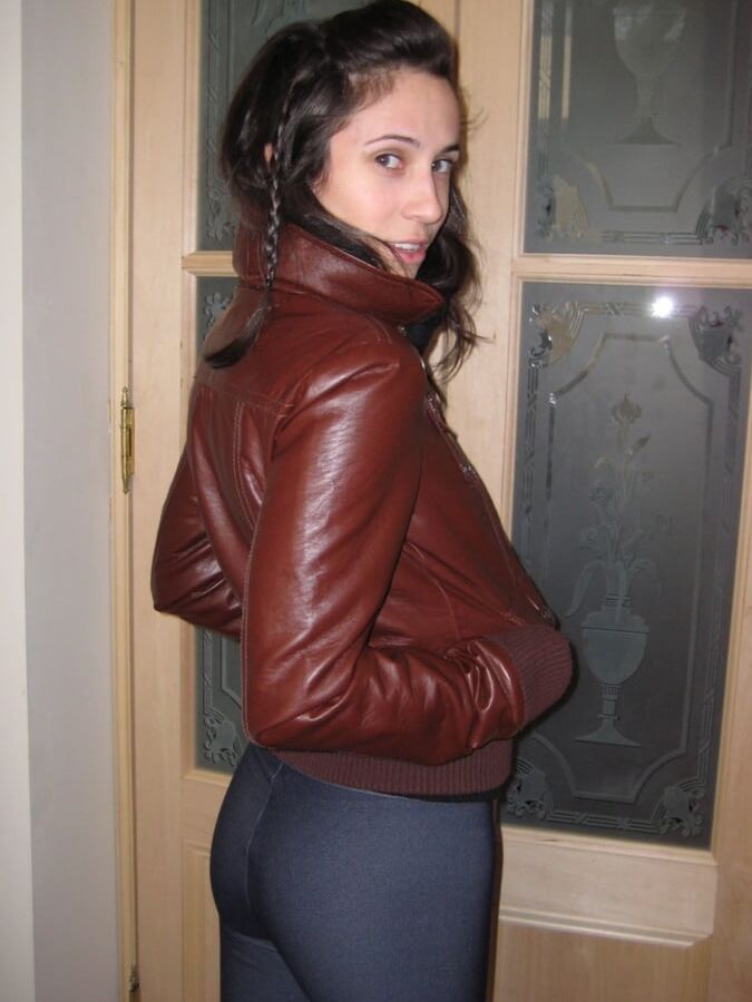 Leather PVC latex handbag