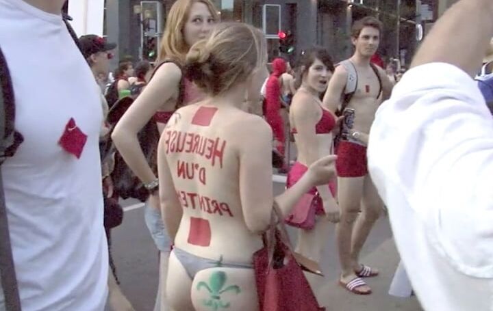 Manif etudiante