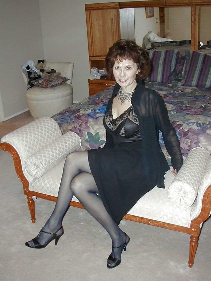 Elegant granny Aunt whore